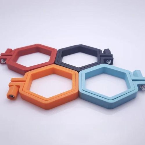 हेक्सा मिनी हूप - 2 इंच - Etsy पर 3D प्रिंटेड